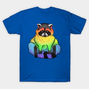 Rainbow Raccoon T-Shirt